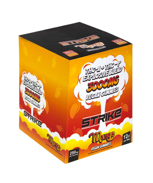 VEGAN GUMMIES ВОX оf 10 (12 Ct) 3000MG PER PACK, MANGO