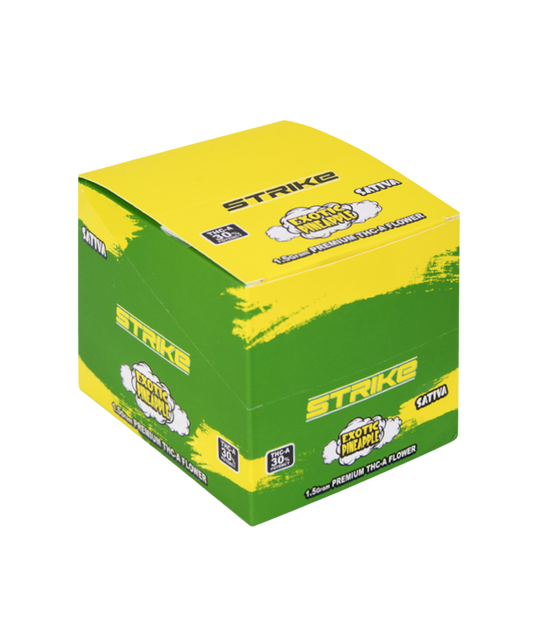 STRIKE THC-A 1.5G FLOWER SATIVA EXOTIC PINEAPPLE