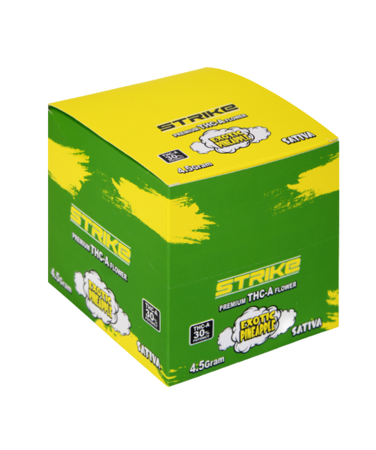 STRIKE THC-A 4.5G FLOWER SATIVA EXOTIC PINEAPPLE