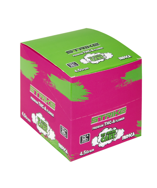 STRIKE THC-S 4.5G FLOWER INDICA ICE CREAM CAKE