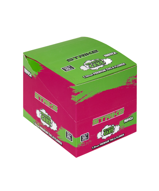 STRIKE THC-A 1.5G FLOWER INDICA ICE CREAM CAKE