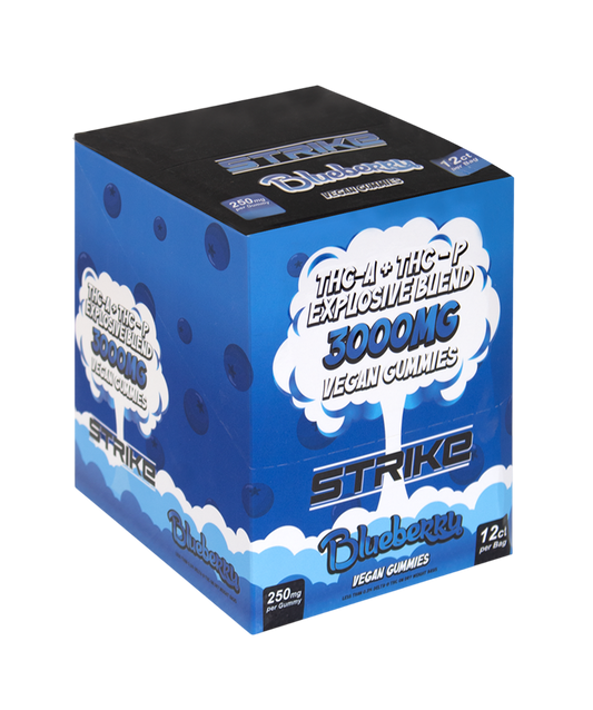 VEGAN GUMMIES ВОX оf 10 (12 Ct) 3000MG PER PACK, BLUEBERRY