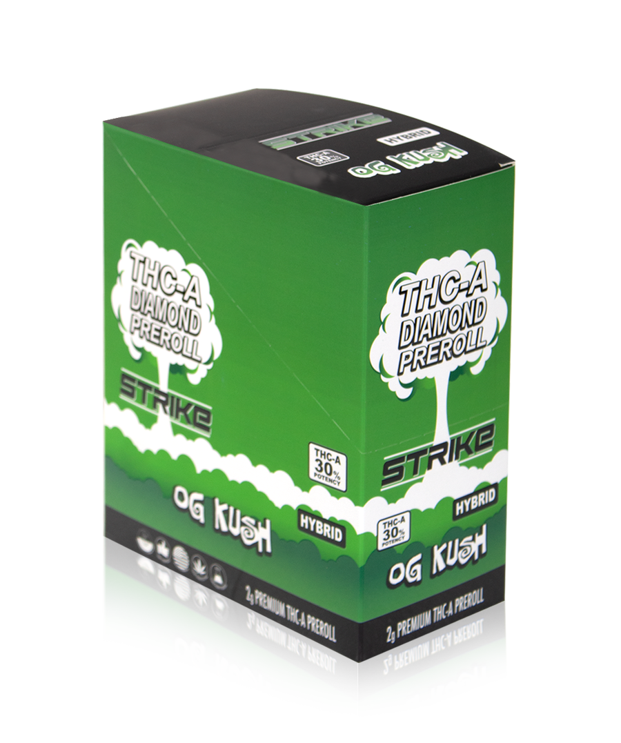 THC-A DIAMOND 2G PRE-ROLL OG KUSH HYBRID