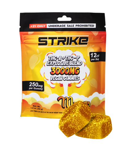 VEGAN GUMMIES ВОX оf 10 (12 Ct) 3000MG PER PACK, MANGO