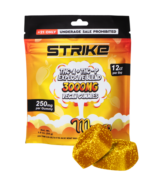 VEGAN GUMMIES ВОX оf 10 (12 Ct) 3000MG PER PACK, MANGO