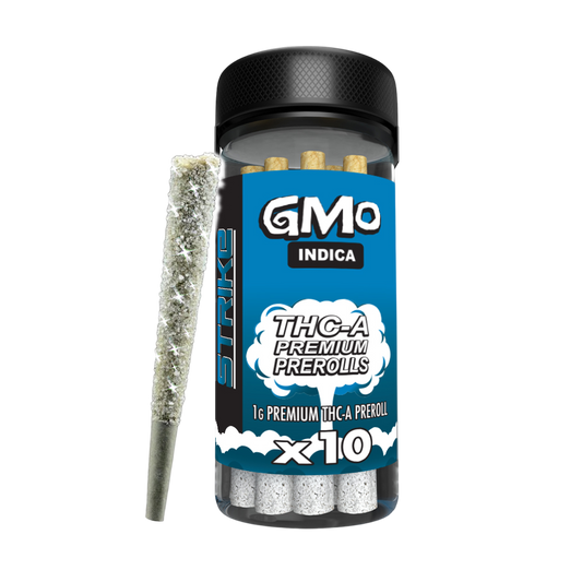 STRIKE 10CT JAR 1G PRE ROLL INDICA- GMO