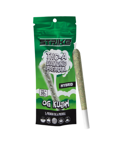 THC-A DIAMOND 2G PRE-ROLL OG KUSH HYBRID