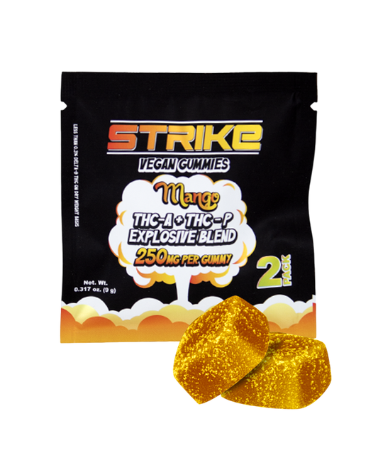 VEGAN GUMMIES ВОX оf 30 (2 Ct) 250MG PER GUMMY, MANGO