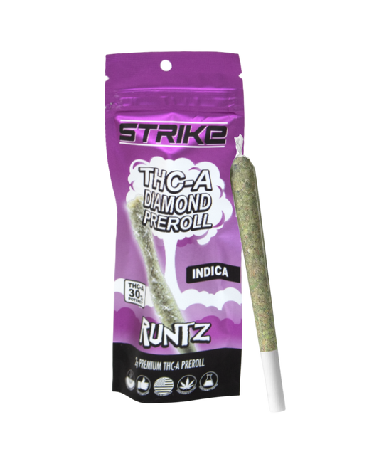 THC-A DIAMOND 2G PRE-ROLL Z RUNTZ INDICA