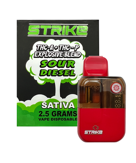 STRIKE 2,5G DISPOSABLE SATIVA - SOUR DIESEL