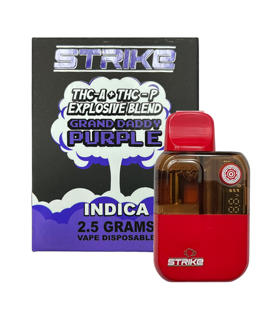 STRIKE 2,5G DISPOSABLE SATIVA - GRAND DADDY PURPLE