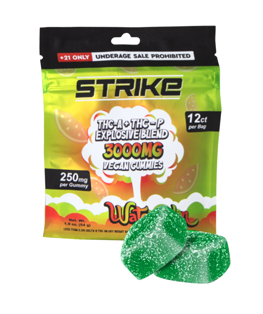 VEGAN GUMMIES ВОX оf 10 (12 Ct) 3000MG PER PACK, WATERMELON