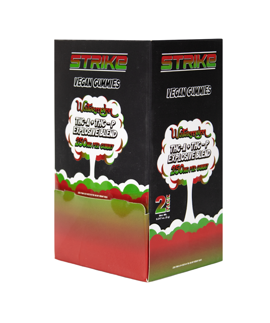 VEGAN GUMMIES ВОX оf 30 (2 Ct) 250MG PER GUMMY, WATERMELON