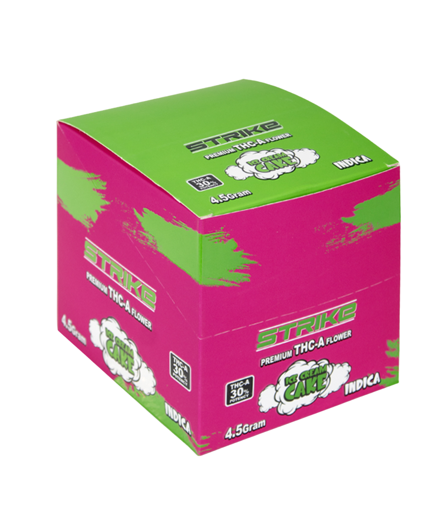 STRIKE THC-S 4.5G FLOWER INDICA ICE CREAM CAKE