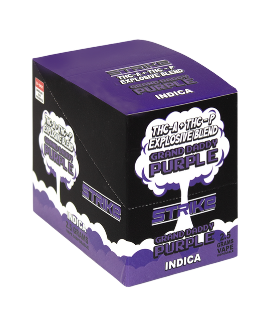 STRIKE 2,5G DISPOSABLE SATIVA - GRAND DADDY PURPLE