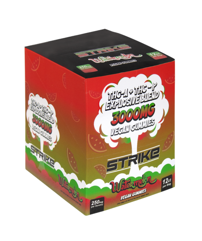 VEGAN GUMMIES ВОX оf 10 (12 Ct) 3000MG PER PACK, WATERMELON