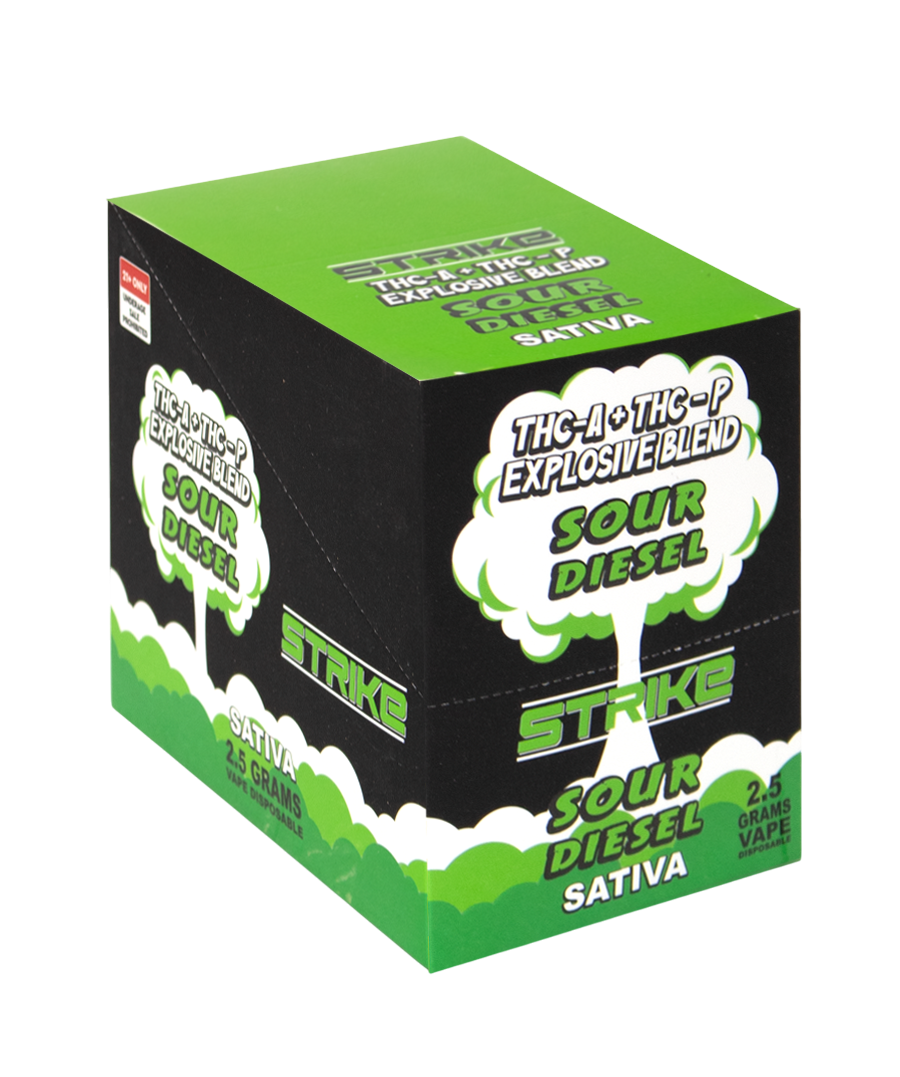 STRIKE 2,5G DISPOSABLE SATIVA - SOUR DIESEL
