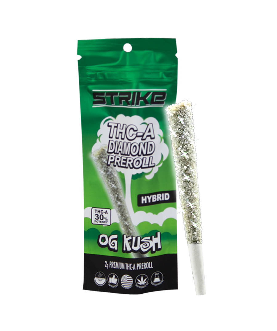 STRIKE DIAMOND 2G PRE-ROLL INDICA OG KUSH