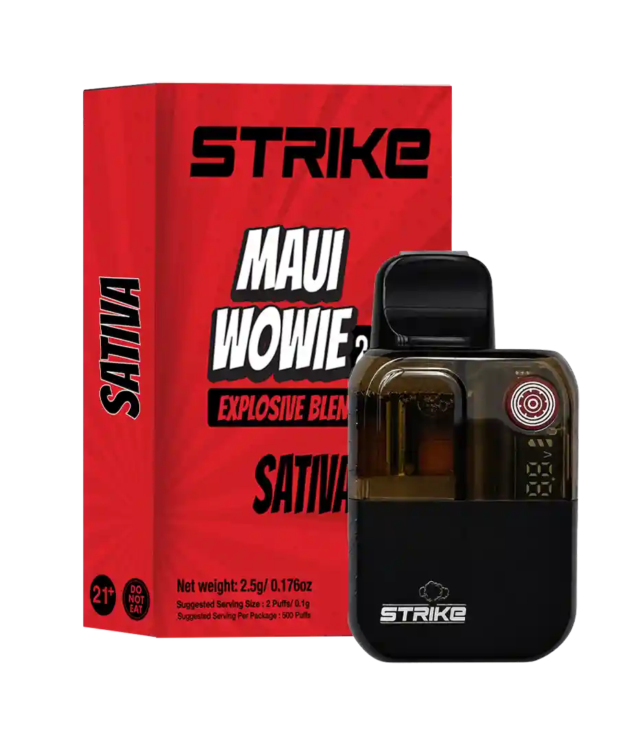 STRIKE 2,5G DISPOSABLE SATIVA - MAUI WOWIE