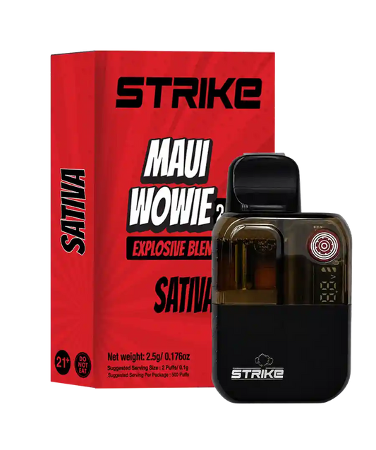 STRIKE 2,5G DISPOSABLE SATIVA - MAUI WOWIE
