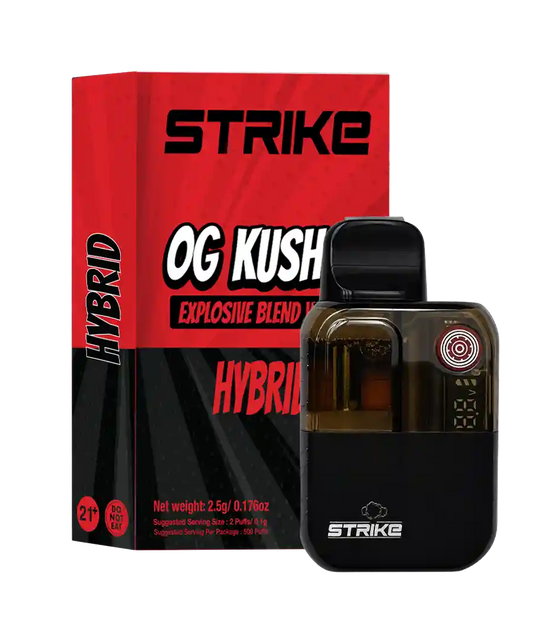 STRIKE 2,5G DISPOSABLE HYBRID - OG KUSH
