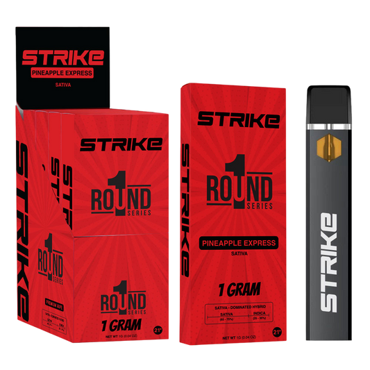 STRIKE ROUND1 SERIES 1G DISPOSABLE SATIVA - PINEAPPLE EXPRESS